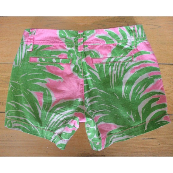Lilly Pulitzer Tropical The Callahan Short 00 Preowned - Picture 4 of 8